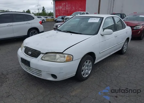 2002 Nissan Sentra Gxe z USA, uszkodzony, nr VIN 3N1CB51D62L584080